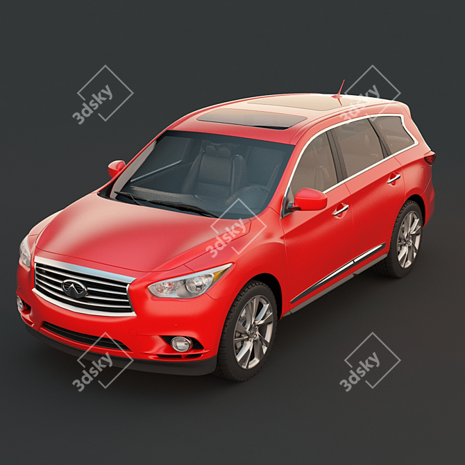Elevate Your Drive: Infinity JX35 3D model image 1