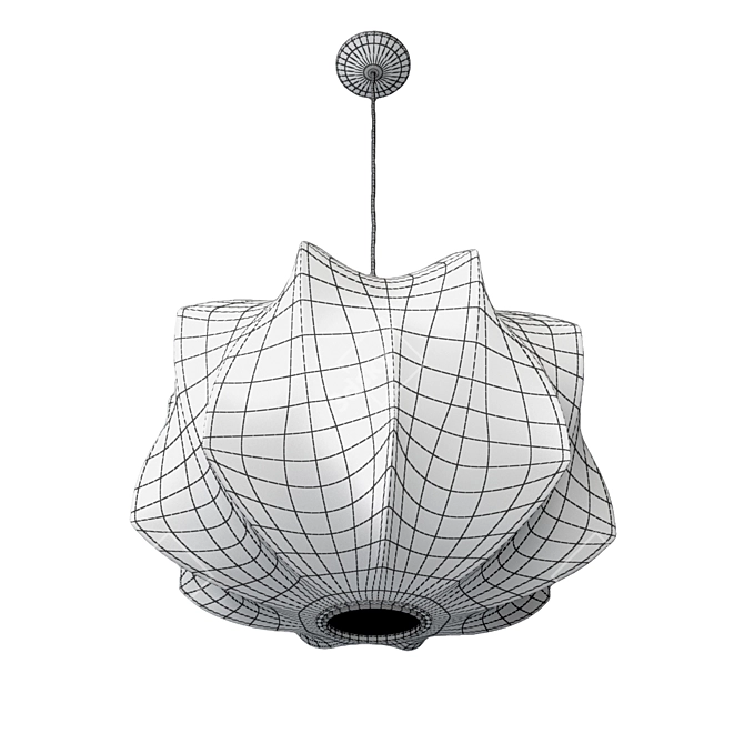 Criss Cross Bubble Lamp - Modern Lighting 3D model image 3