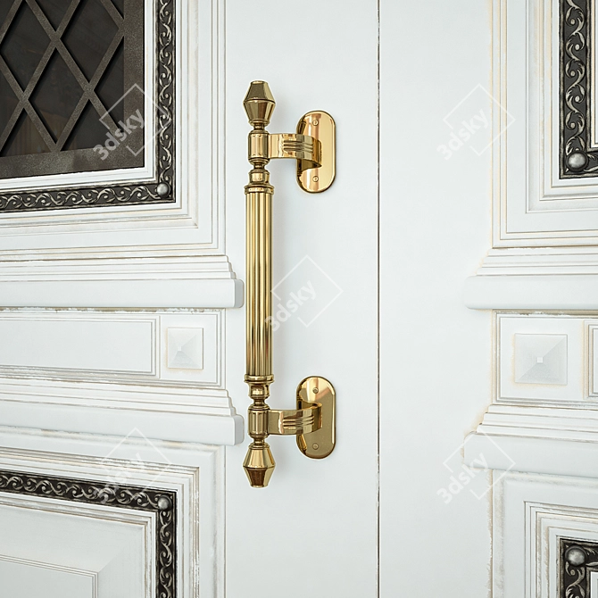 Guardian Palace Double Door 3D model image 3
