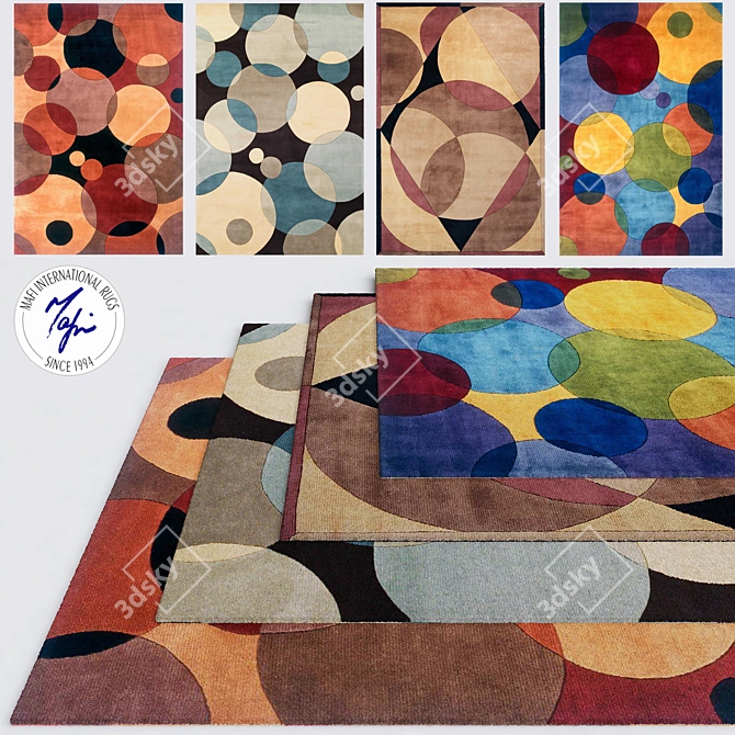 Aria North West: Contemporary Carpets 3D model image 1