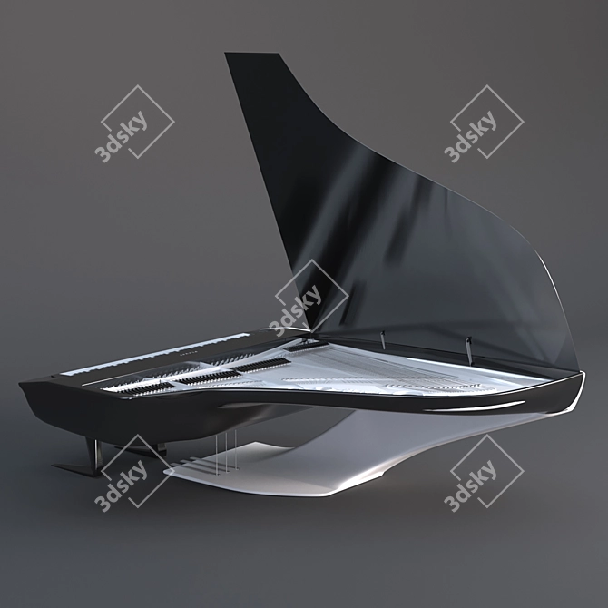 Peugeot Royal Grand Piano 3D model image 2