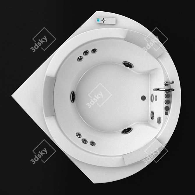 3D Model: Jacuzzi Nova Corner 3D model image 2