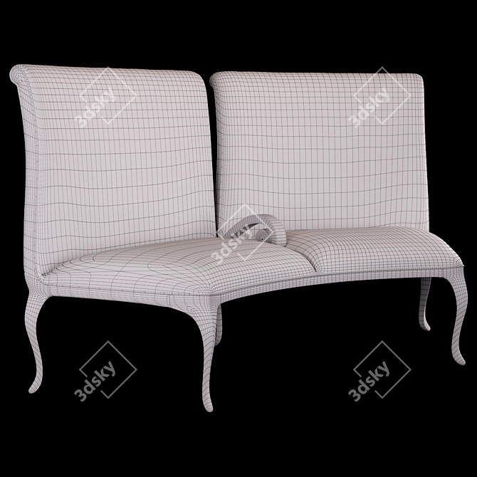 Luxury Olsen Armchair: Christopher Guy 3D model image 3