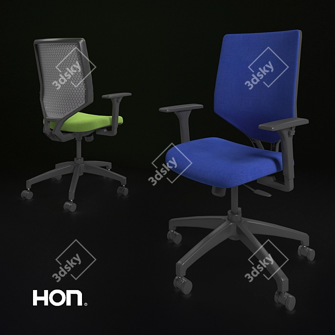 Comfortably Efficient: Solve Task Chair 3D model image 1