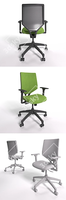 Comfortably Efficient: Solve Task Chair 3D model image 2