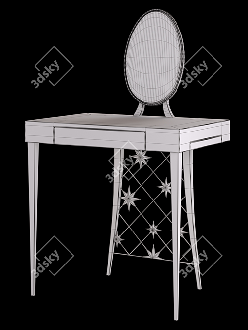  Constellation Dresser: Elegant Table by Christopher Guy 3D model image 2
