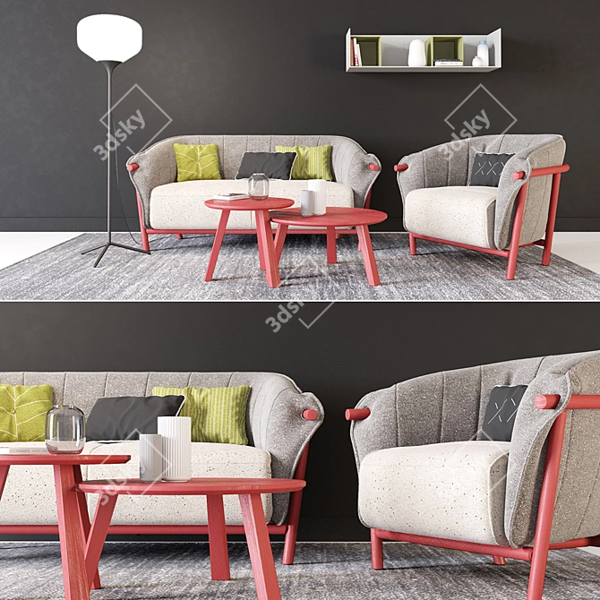 Bosc Furniture Collection 3D model image 1