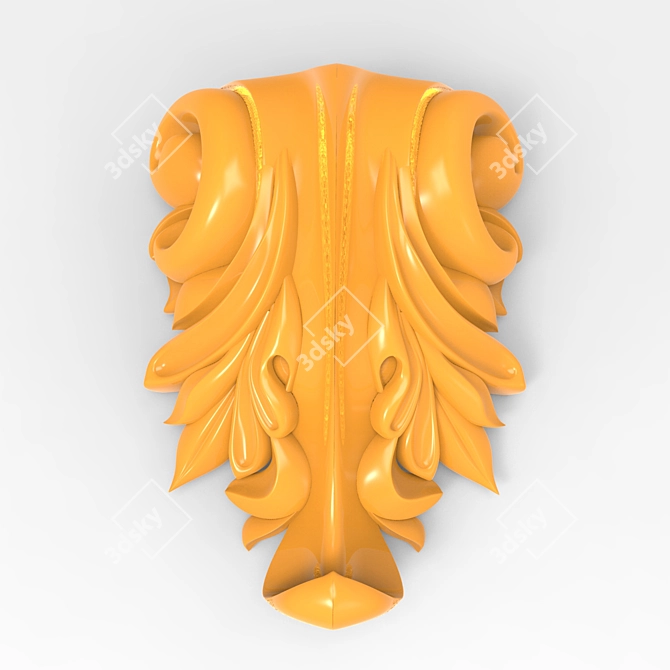 CNC Capital for Milling Machine 3D model image 1