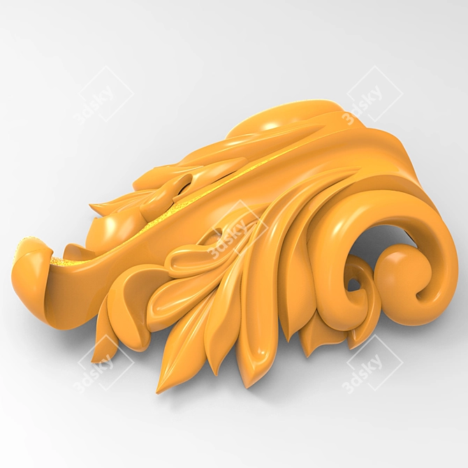 CNC Capital for Milling Machine 3D model image 2