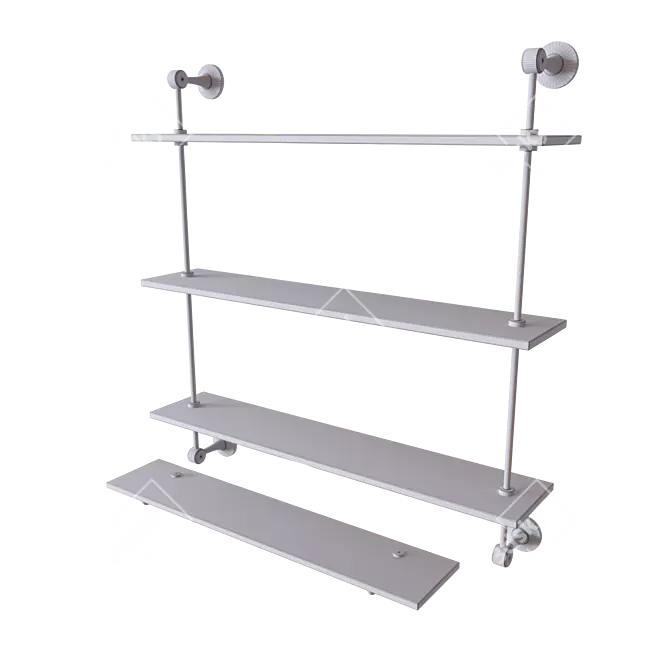 Modern Stack Shelf: Easton 3D model image 3