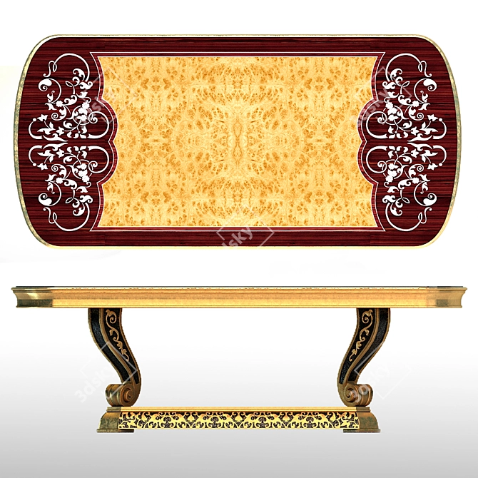Royal Palace Art506 Table by Arredamenti 3D model image 2