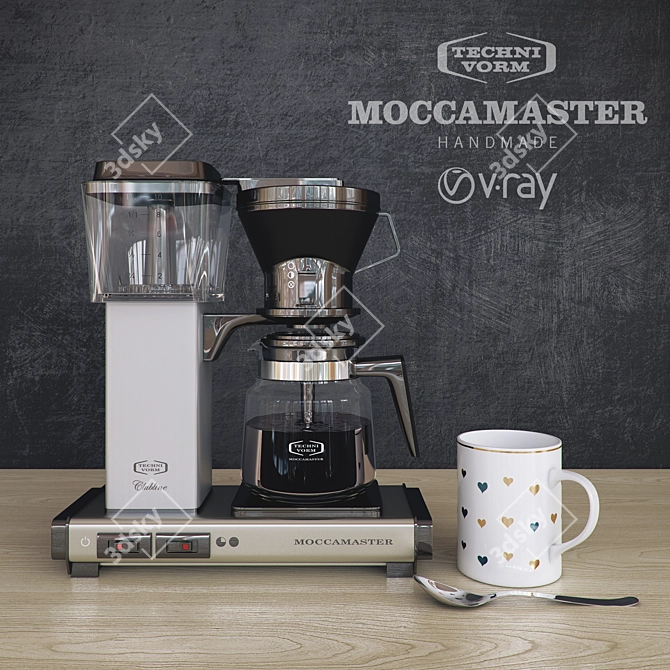 Technivorm Moccamaster KB - A Masterful Brewing Experience 3D model image 1