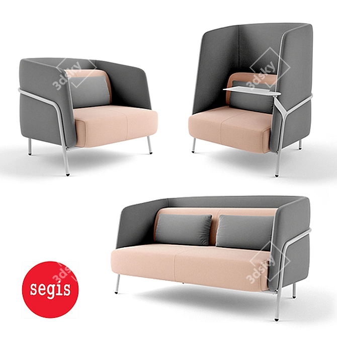 Elegant NOLDOR Collection by Segis 3D model image 1