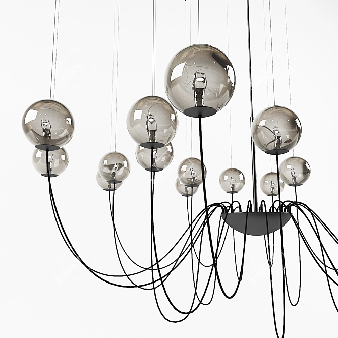 Vistosi Puppet: Stunning Glass Lighting 3D model image 2