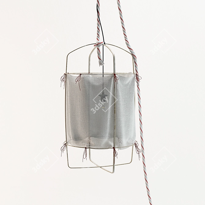 Personalized Pendant Light 3D model image 1