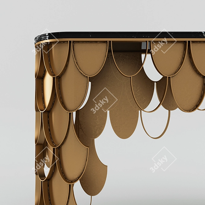 Exquisite Brabbu Koi Console: Perfect Style and Functionality 3D model image 3