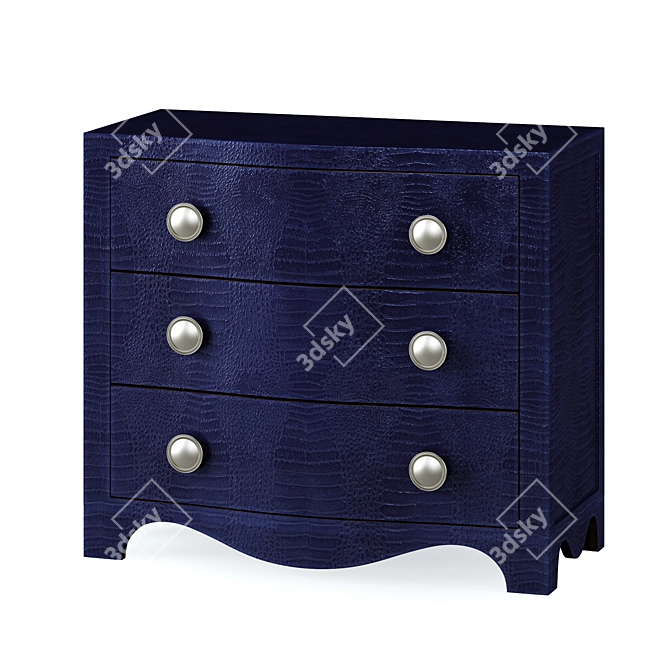 Luxury Blue Nile Chest by Hooker Furniture 3D model image 1