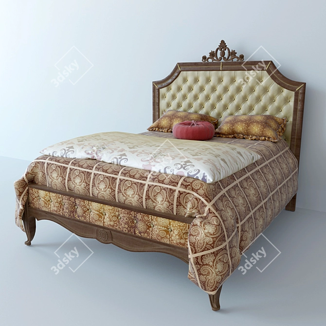 - Title: Elegant Sleep Haven 3D model image 1