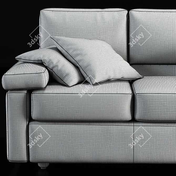 Pedro Sofa: Luxurious and Comfortable 3D model image 3