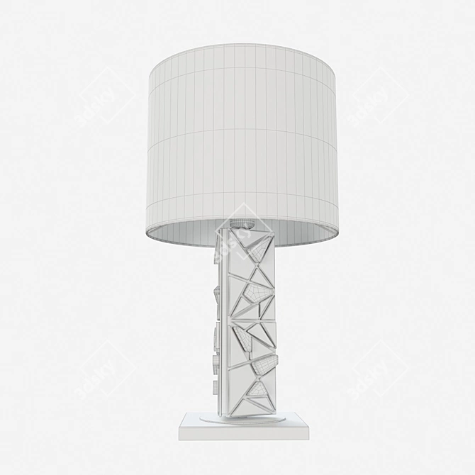 Elegant Illumination: Officina Luce "Crea" Table Lamp 3D model image 3