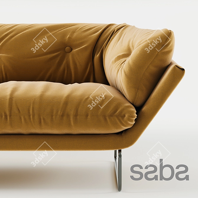 Sleek New York Suite: Saba Italia 3D model image 2