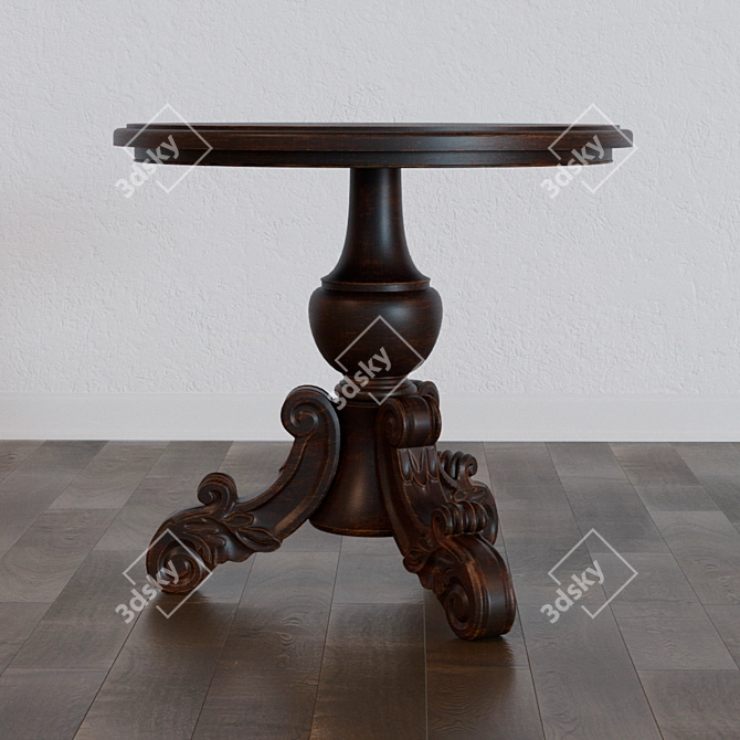 Kendrick Entry Table - Sleek and Stylish Foyer Accent 3D model image 2