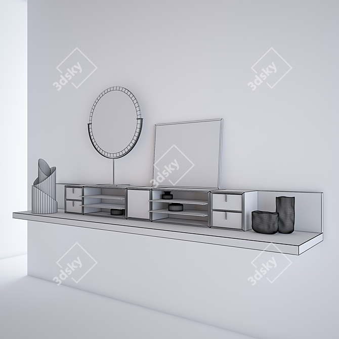 Modular Quid: Transform Your Space 3D model image 3
