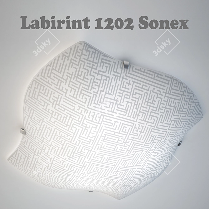 Labirint 1202 Sonex Ceiling Fixtures 3D model image 1