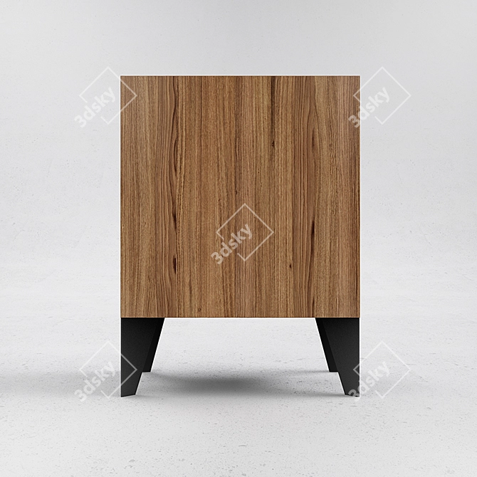 Contemporary E14 Chest - Stylish and Functional 3D model image 3