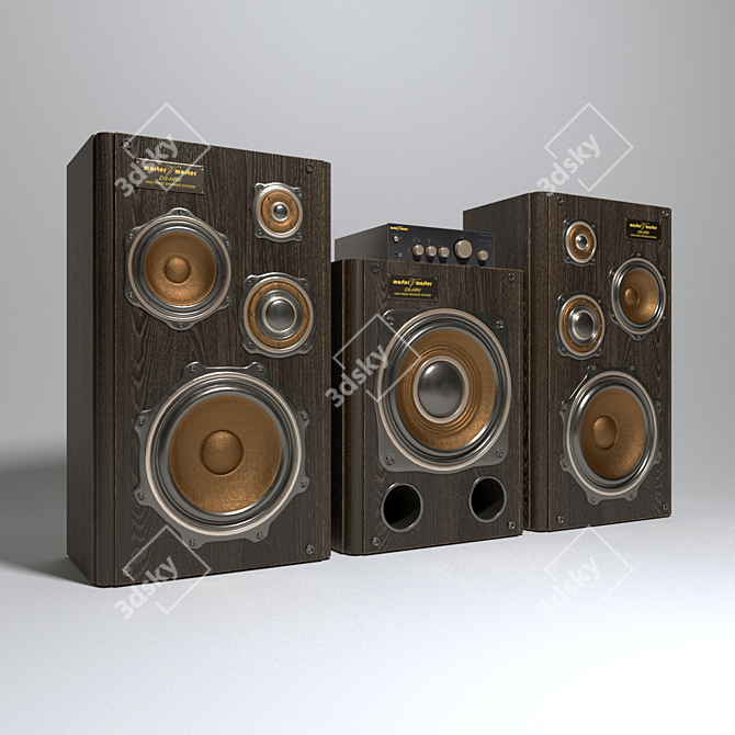Enhanced Sound System 3D model image 1