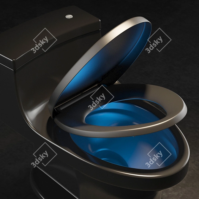 KOHLER San Souci: Touchless Toilet with 2 Finishes 3D model image 2