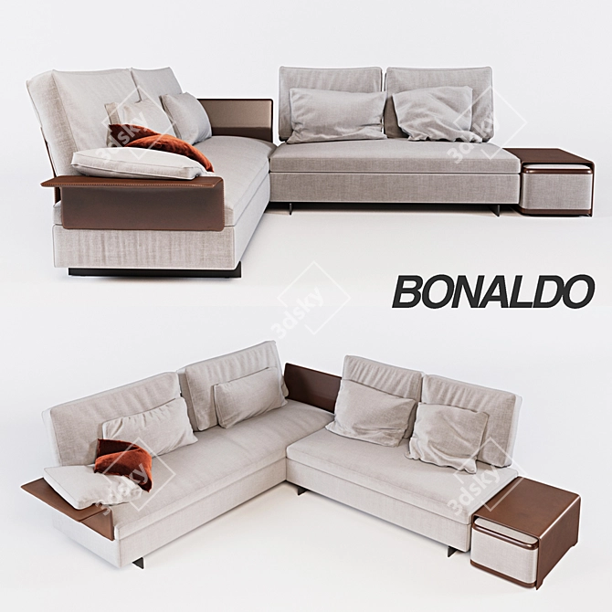 Modular Bonaldo Gossip Sofa 3D model image 1