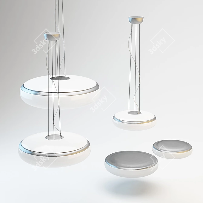 Fagerhult Tibi Pendant Light Set - German Design 3D model image 2