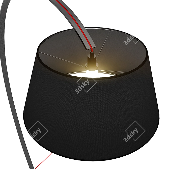 Cosmorelax Arc Floor Lamp 3D model image 2