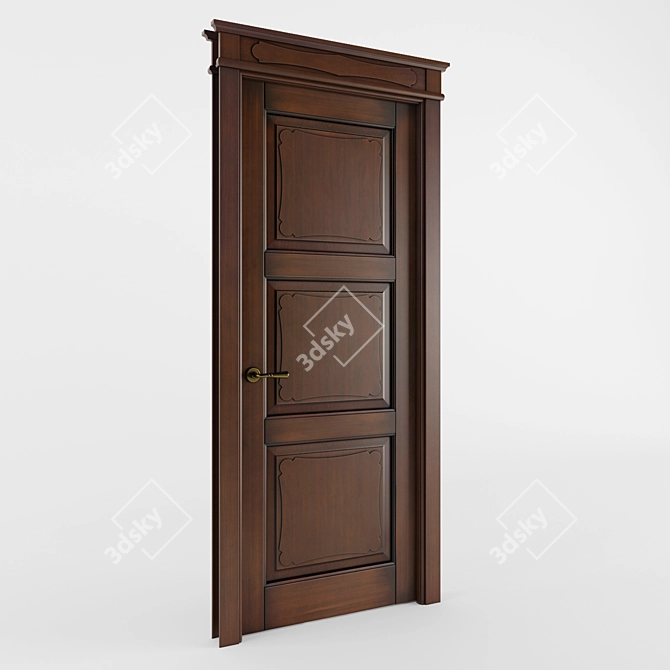 Volhovets Tuscany Dark Oak 3D model image 1