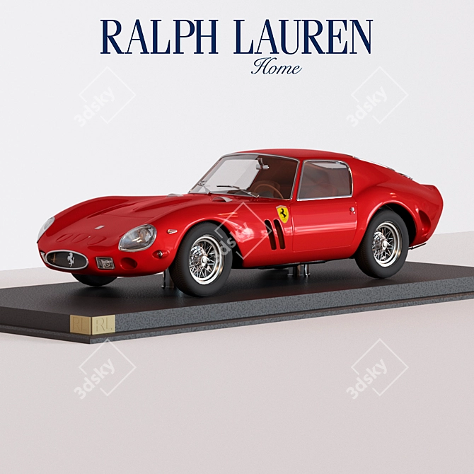 Exquisite Ferrari 250 GTO Collector's Model 3D model image 1