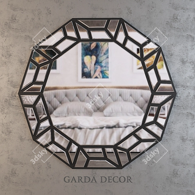 Garda Decor Mirror - Enhance Your Interior 3D model image 1