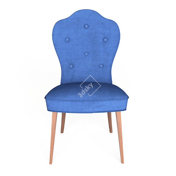 Bolton Chair: Stylish and Comfortable 3D model image 2