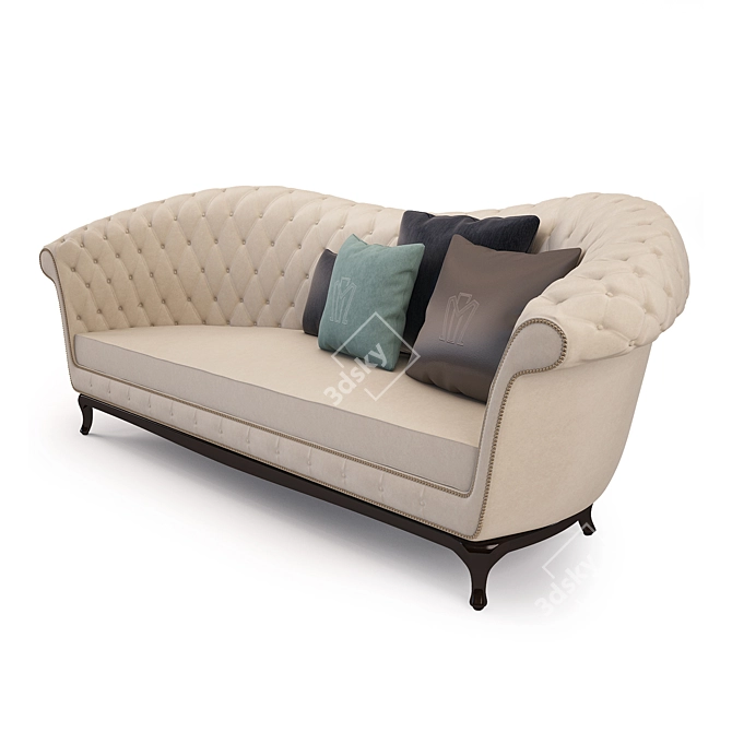 Modern Minotti Giannutri Sofa 3D model image 2