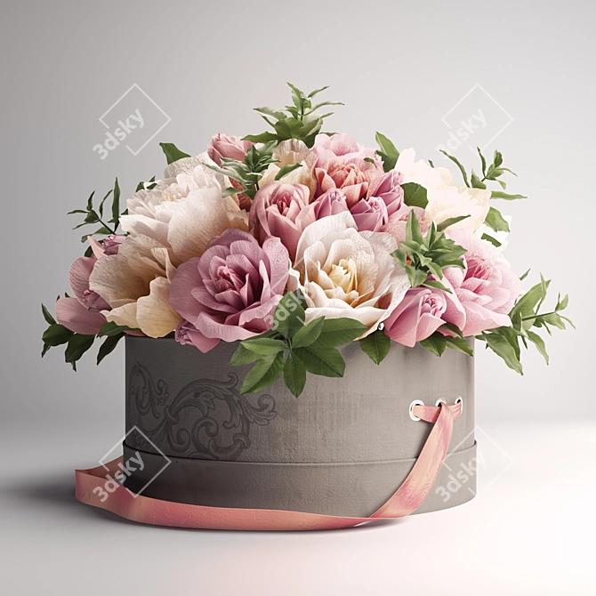 FloraBox: Corona + Vray 3D Model 3D model image 1