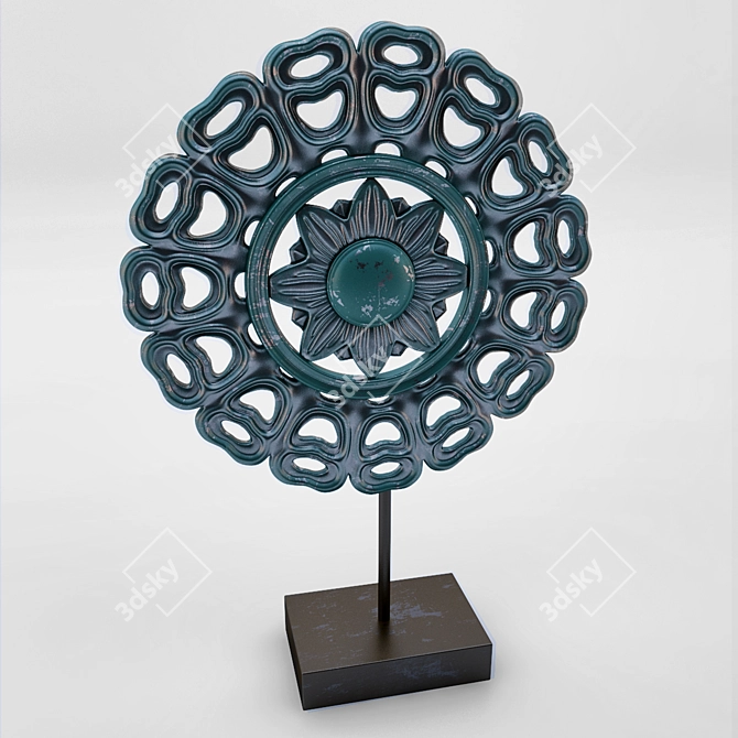 Exquisite Islamic Antique: Richly Detailed 3D model image 1