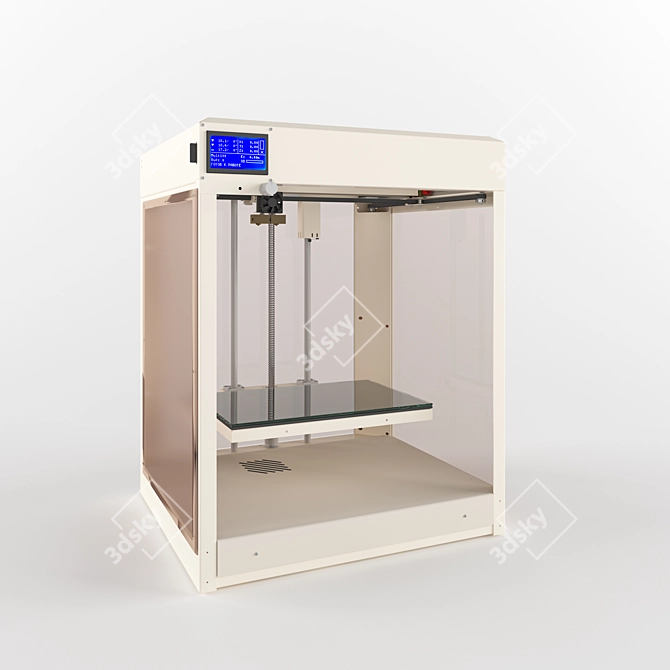 3D Techno Dual Extruder 3D Printer 3D model image 1