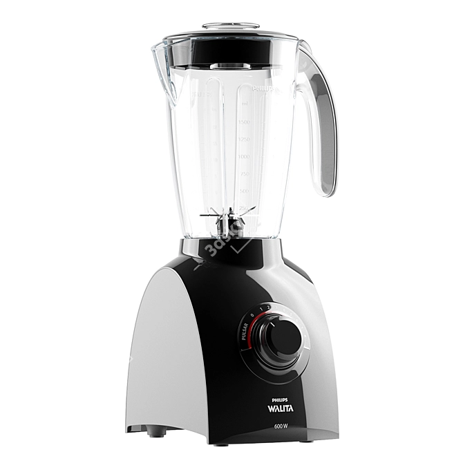 Powerful Philips Walita Blender 3D model image 1