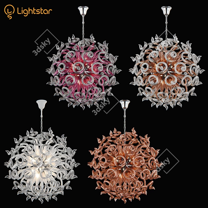 Medusa Pendant Light - Osgona 3D model image 1