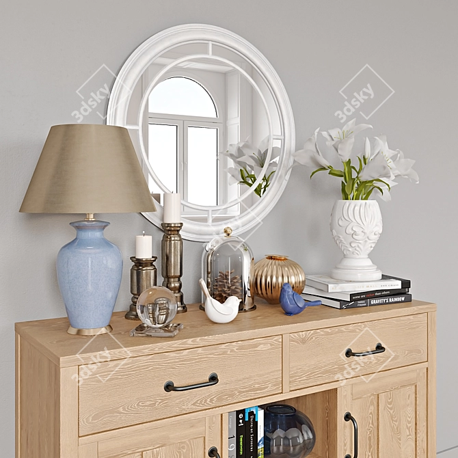 Cozy Home Decor Set 3D model image 2