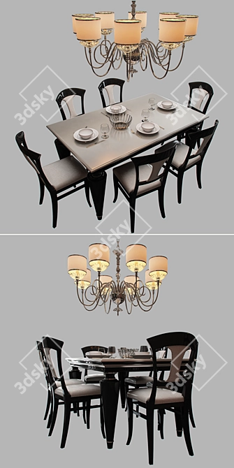 Italian Elegance: BRUMMEL CUCINE Grand Gourmet 3D model image 2