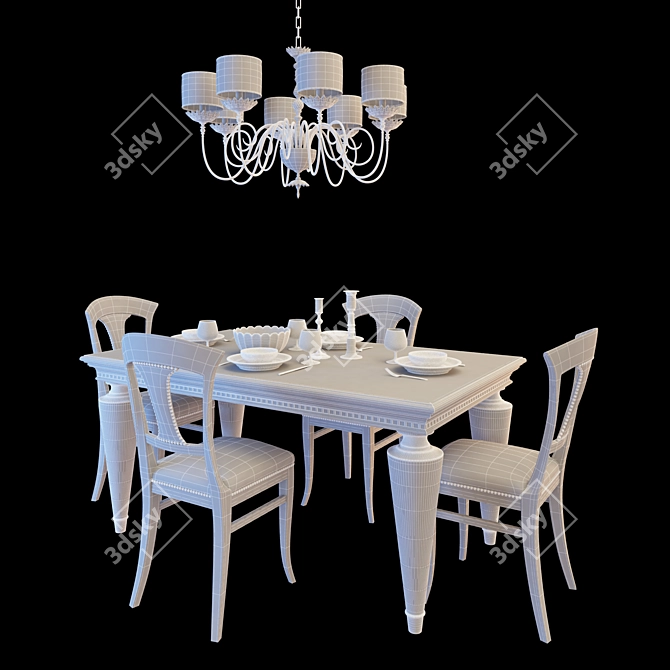 Italian Elegance: BRUMMEL CUCINE Grand Gourmet 3D model image 3