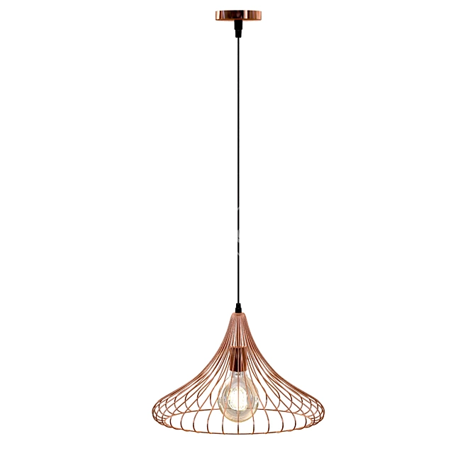 Elegant Amara Vinti Pendant Light 3D model image 1