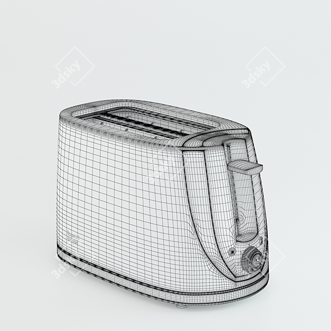 Efficient Russell Hobbs Toaster 3D model image 2