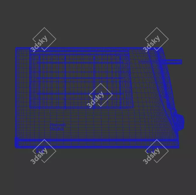 Efficient Russell Hobbs Toaster 3D model image 3